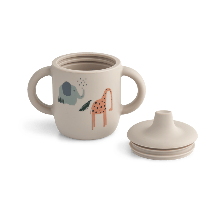 Tazza con beccuccio Neil 15 cl, Safari sandy mix Liewood