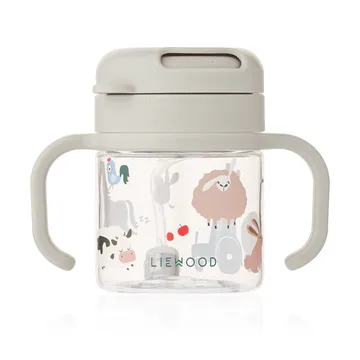 Tazza con cannuccia Kai Tritan - Farmlife-Sandy - Liewood