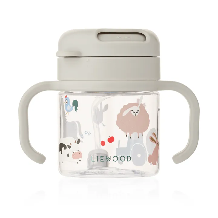 Tazza con cannuccia Kai Tritan - Farmlife-Sandy - Liewood