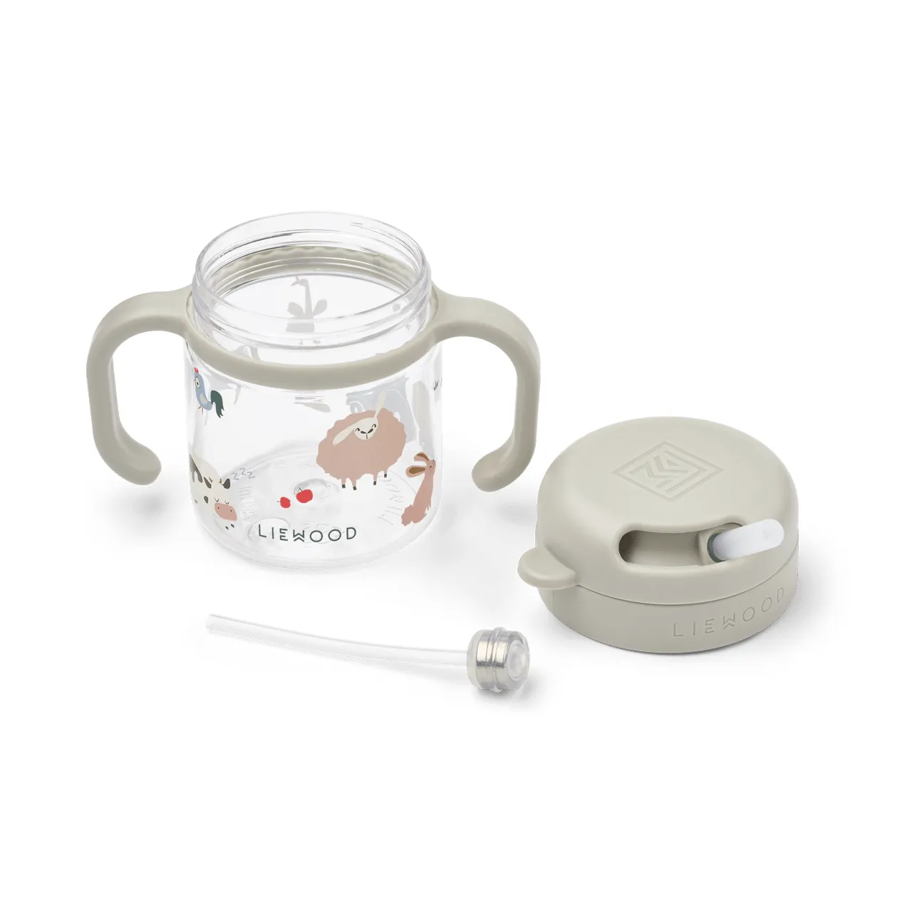 Tazza con cannuccia Kai Tritan, Farmlife-Sandy Liewood