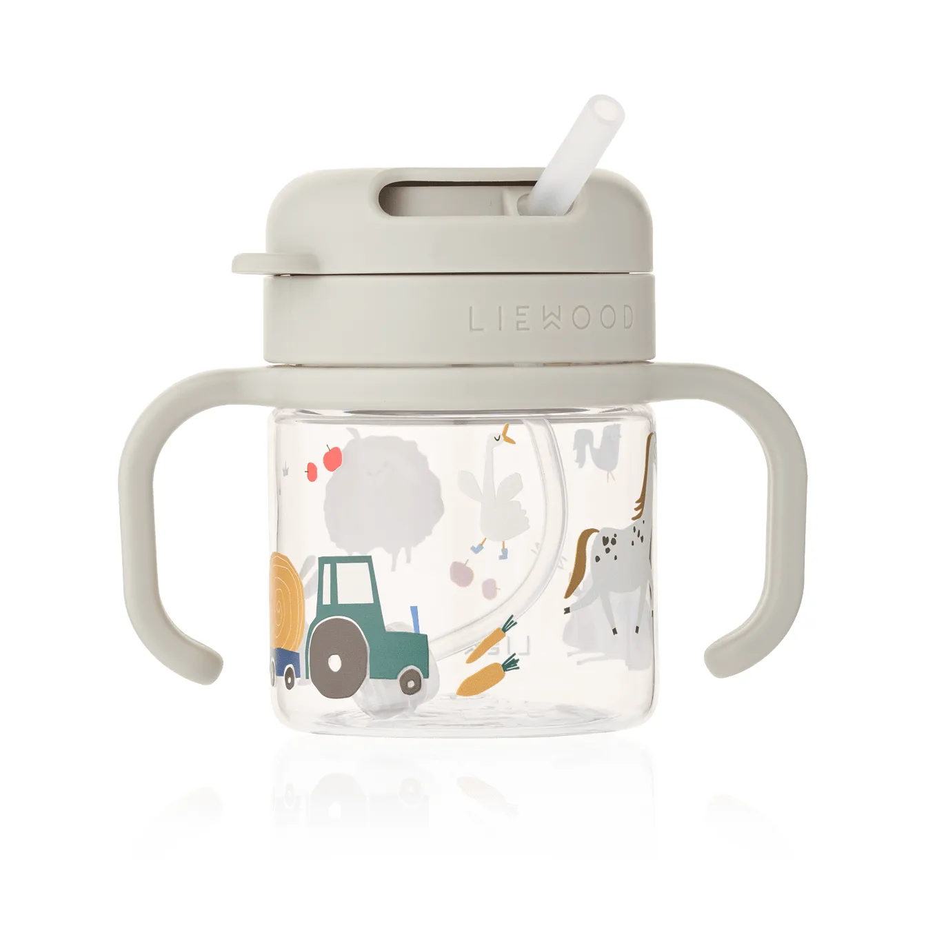 Tazza con cannuccia Kai Tritan, Farmlife-Sandy Liewood