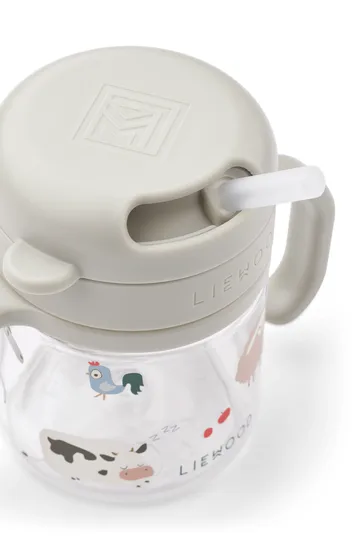 Tazza con cannuccia Kai Tritan - Farmlife-Sandy - Liewood