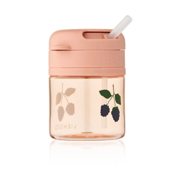 Tazza con cannuccia Pavia 28 cl - Berry-Pale Toscana - Liewood