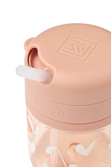 Tazza con cannuccia Pavia 28 cl - Sweethearts-pale tuscany - Liewood