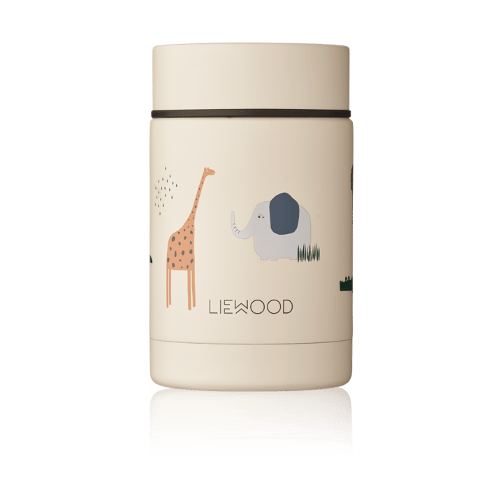 Termos opaco Nadja 0,25 L - Safari sandy mix - Liewood