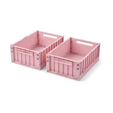 Weston scatola portaoggetti - Rose blush, M, 2-pack - Liewood