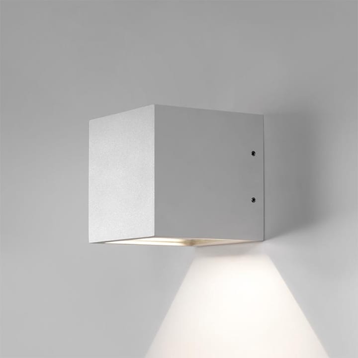 Applique Cube Down - bianco - Light-Point