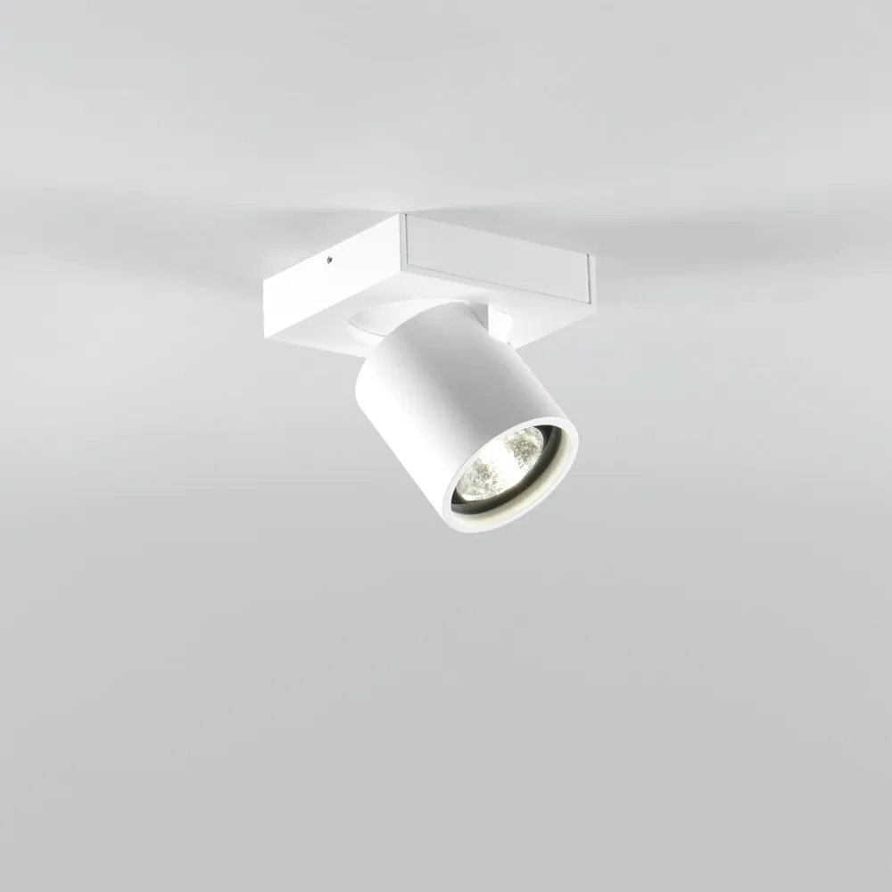 Applique e lampadario Focus 1, bianco, 3000 kelvin Light-Point