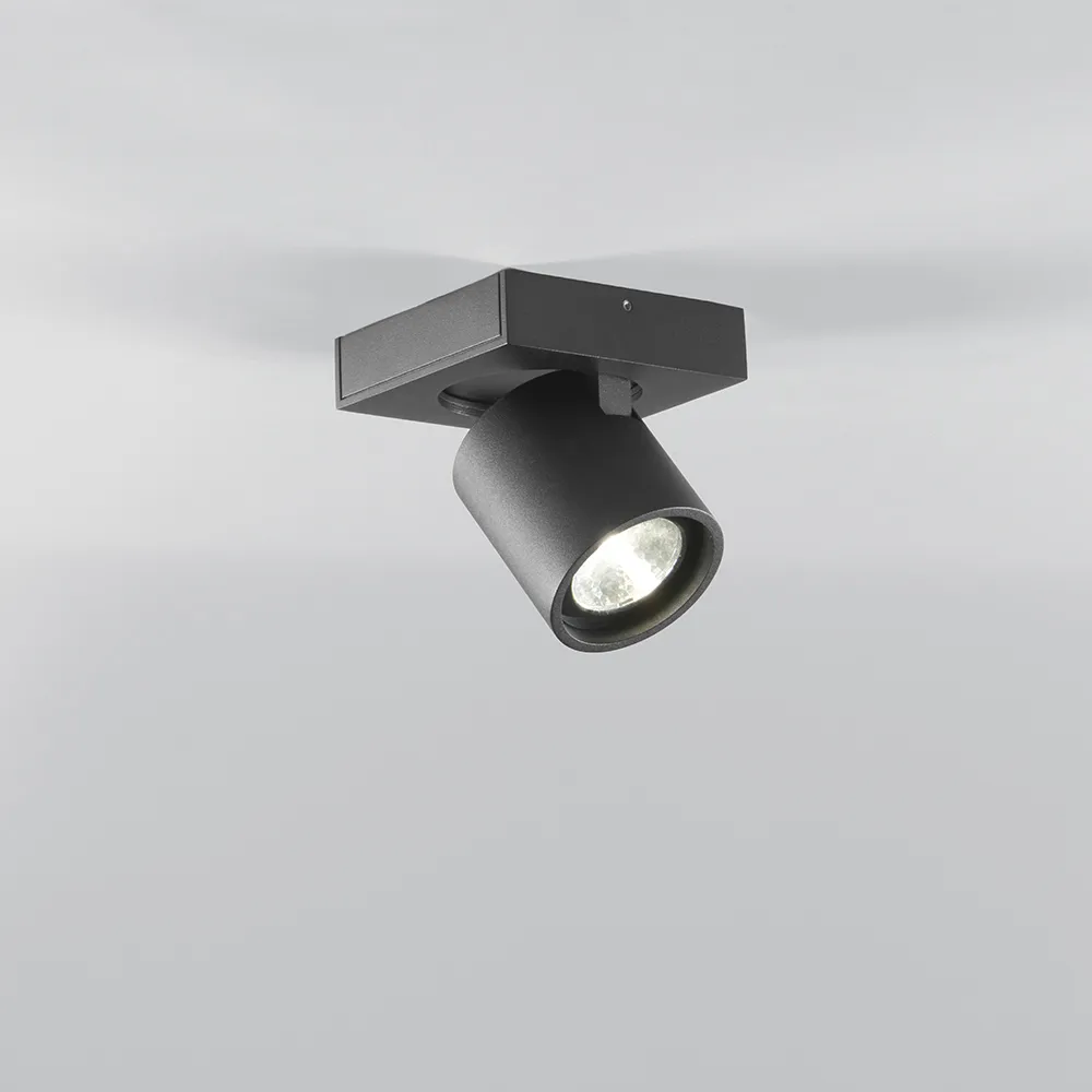 Applique e lampadario Focus Mini 1, nero, 2700 kelvin Light-Point