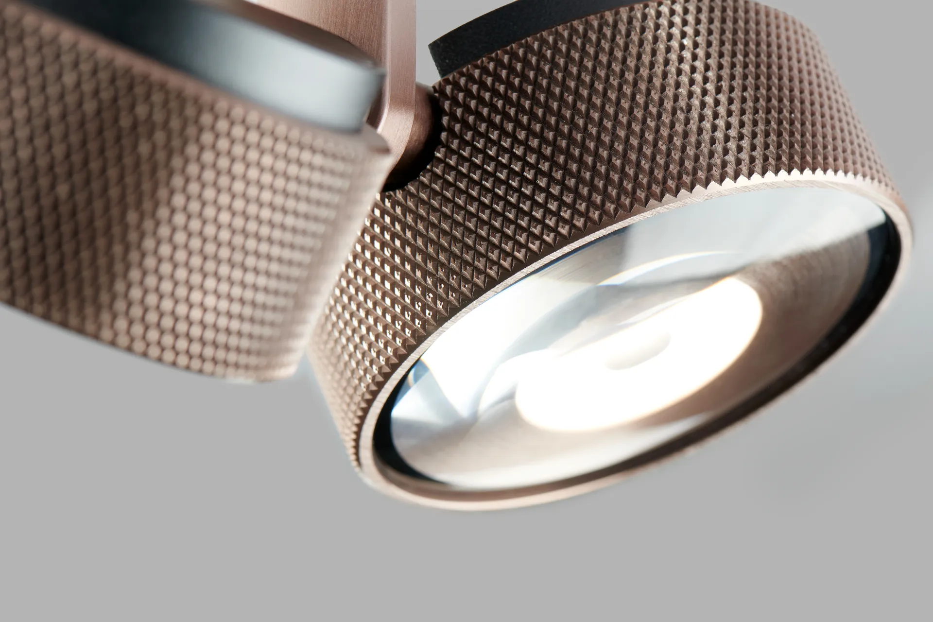 Cosmo C2 plafoniera switch tune, Oro rosa Light-Point