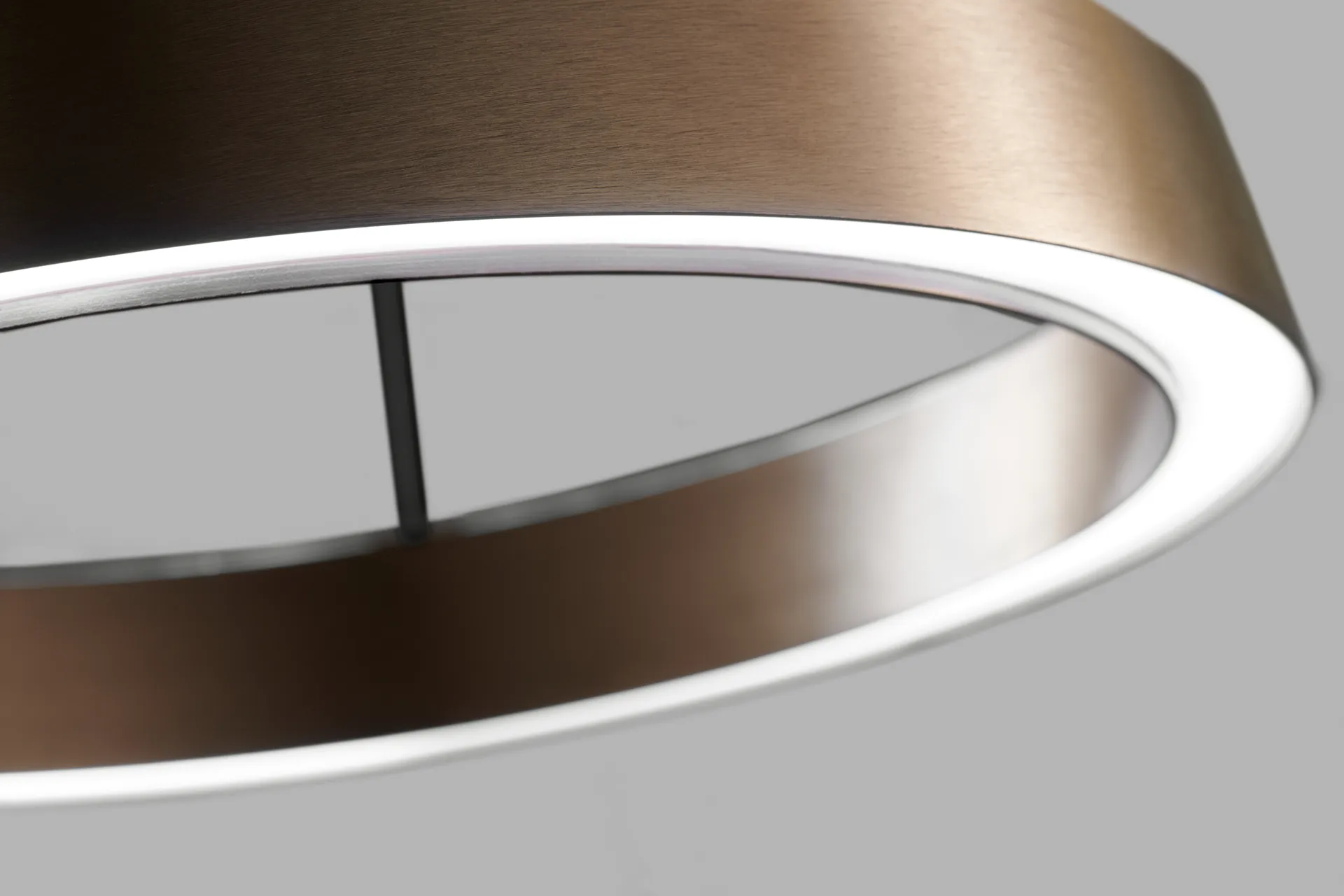 Edge round Ø40 pendel switch tune, Oro rosa Light-Point