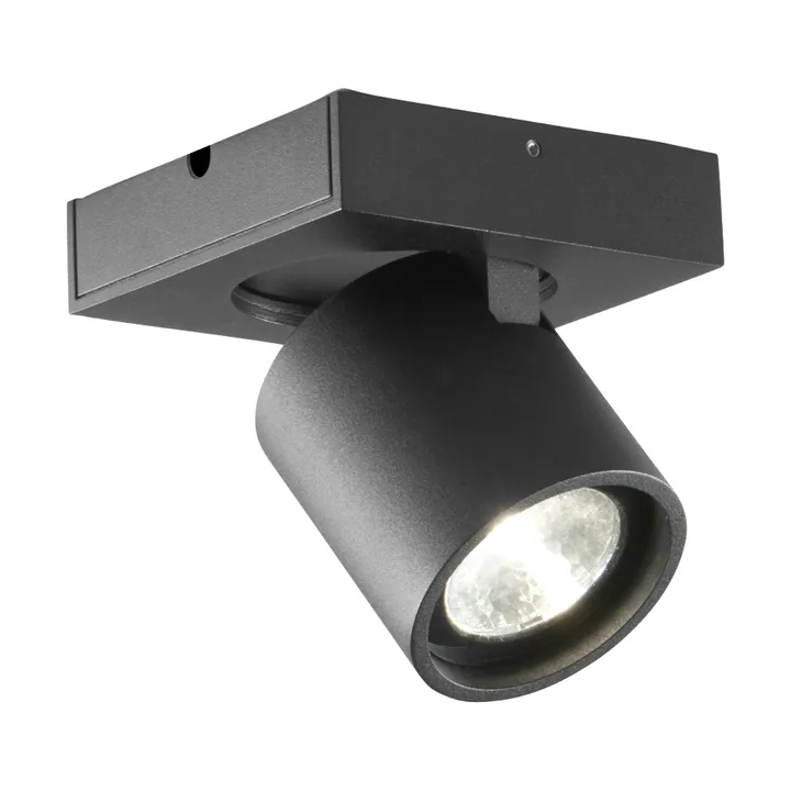 Focus 1 lampada da parete e soffitto switch tune - Nero - Light-Point