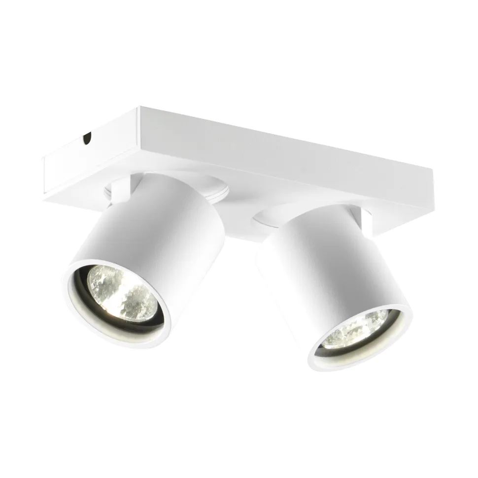 Focus 2 lampada da parete e soffitto switch tune, Bianco Light-Point