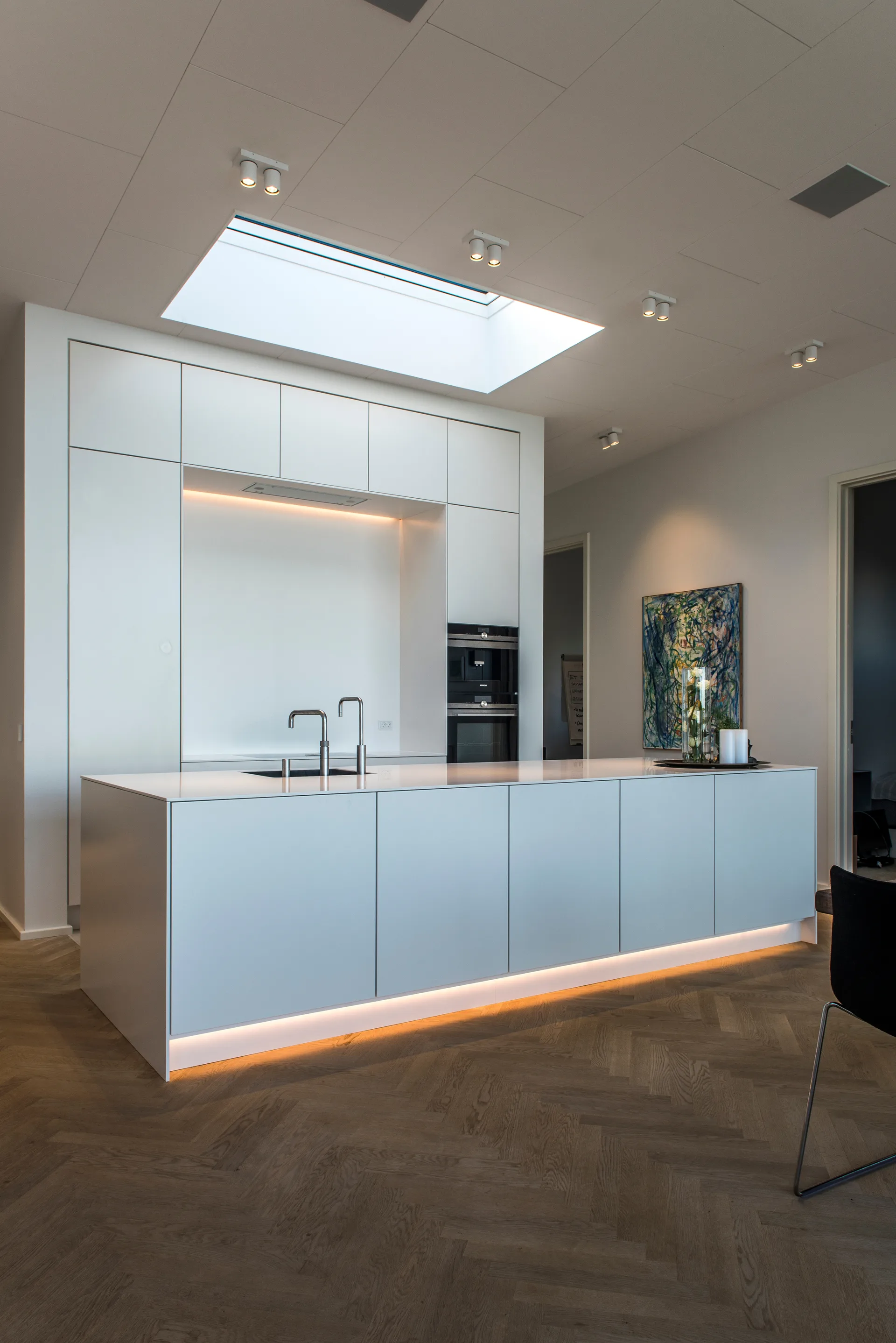 Focus 2 lampada da parete e soffitto switch tune, Bianco Light-Point