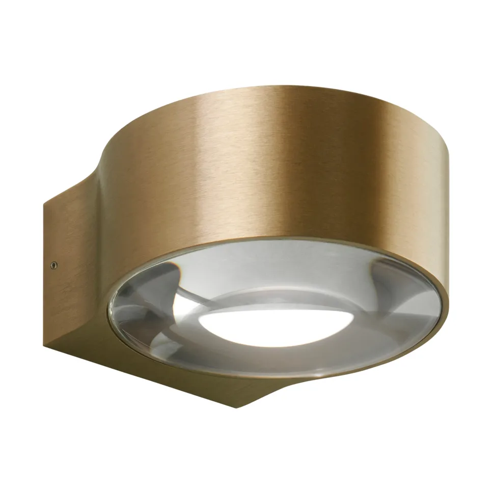 Lampada da parete mini Orbit 2700K, Ottone Light-Point