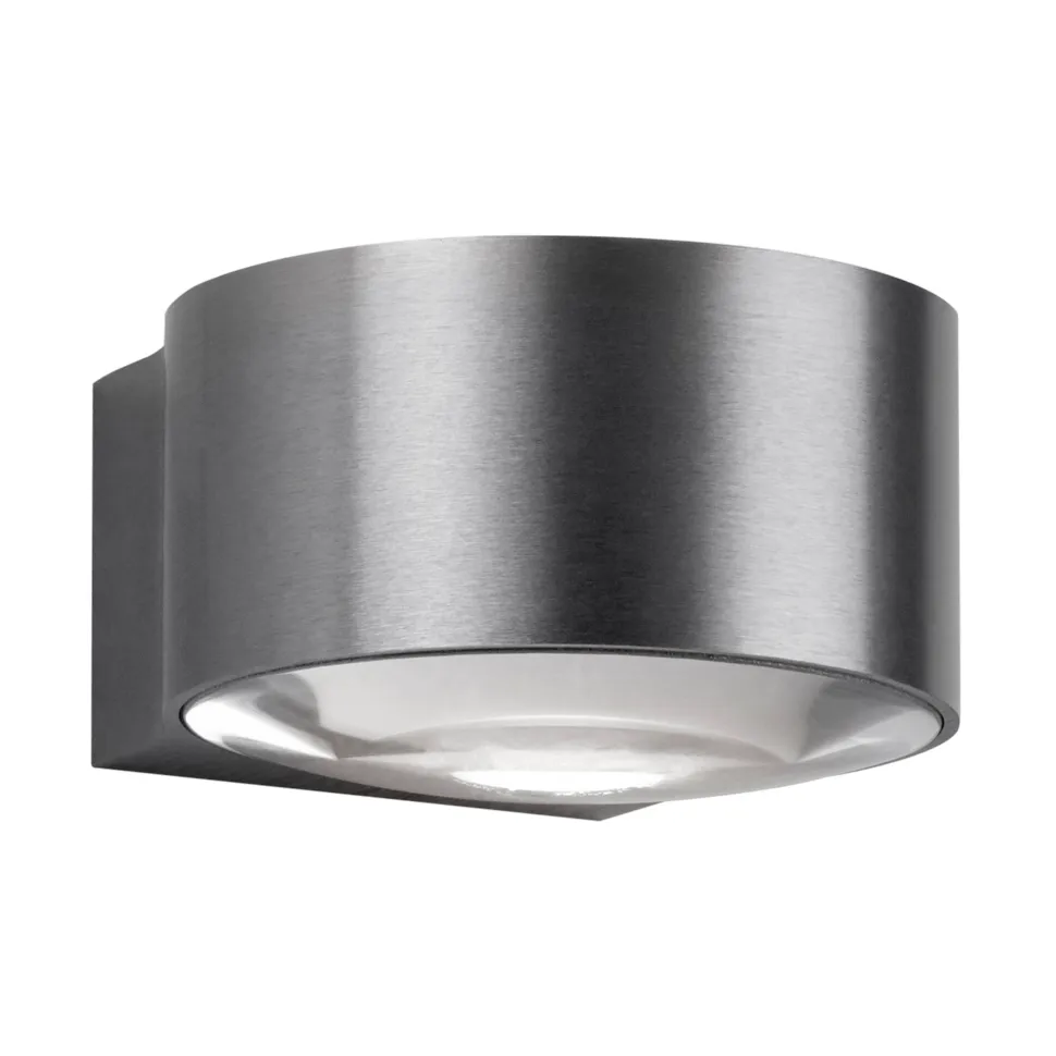 Lampada da parete mini Orbit 2700K, Titanio Light-Point