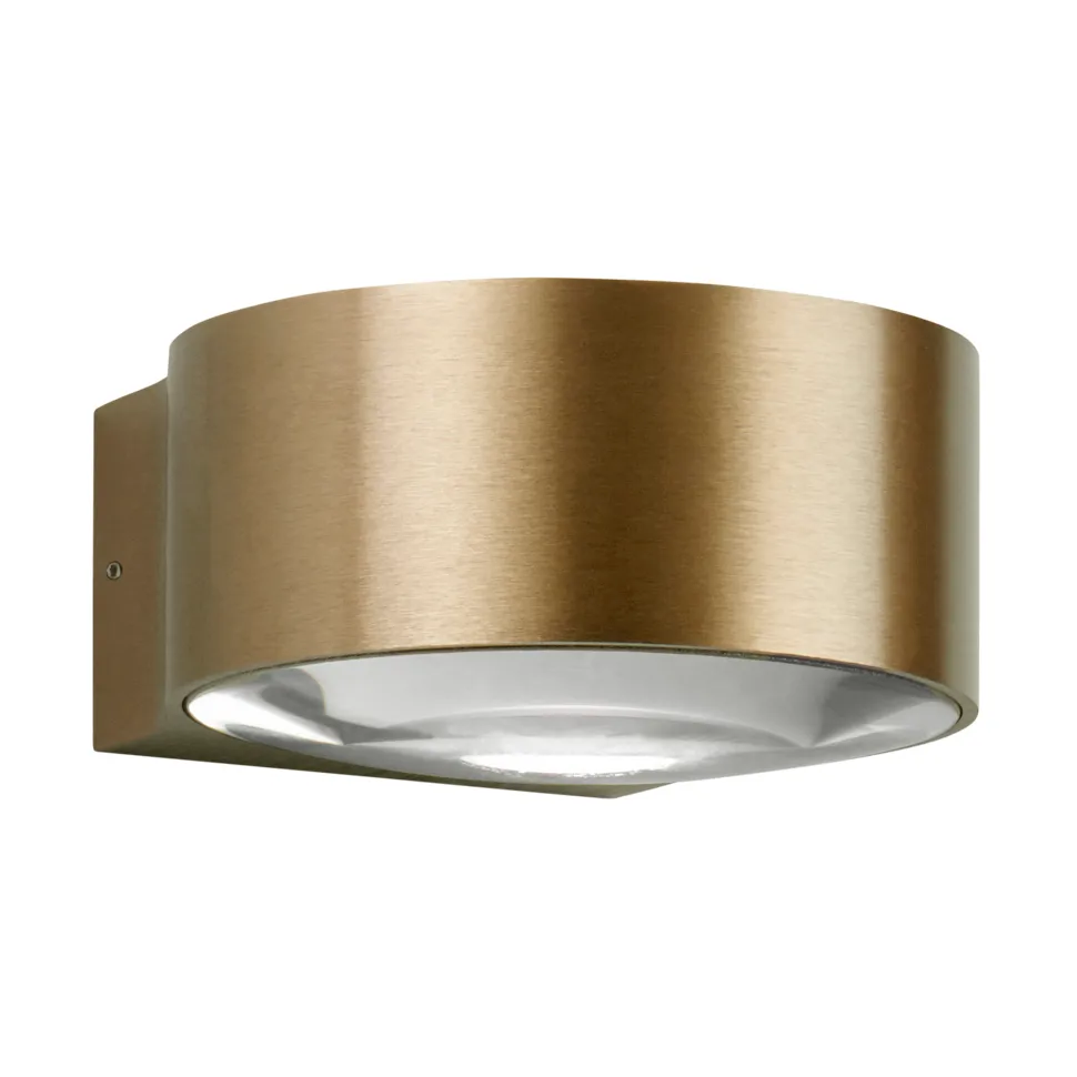 Lampada da parete Orbit W1 2700K, Ottone Light-Point