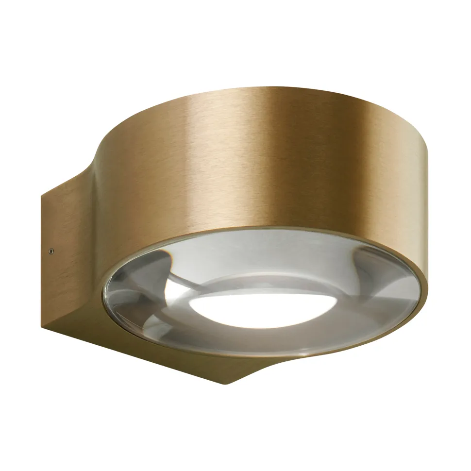 Lampada da parete Orbit W1 2700K, Ottone Light-Point