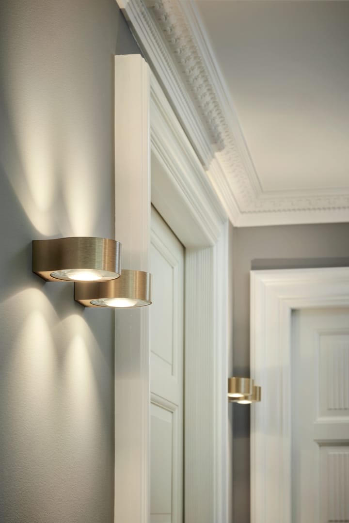 Lampada da parete Orbit W1 2700K, Ottone Light-Point