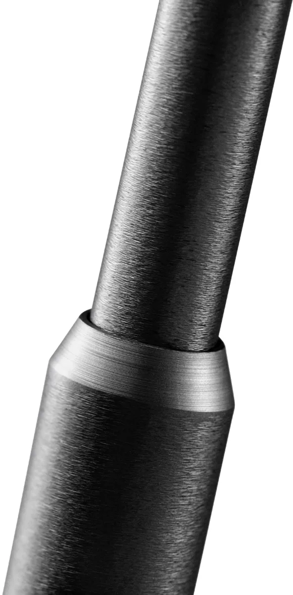 Lampada da terra Orbit, Nero carbone Light-Point