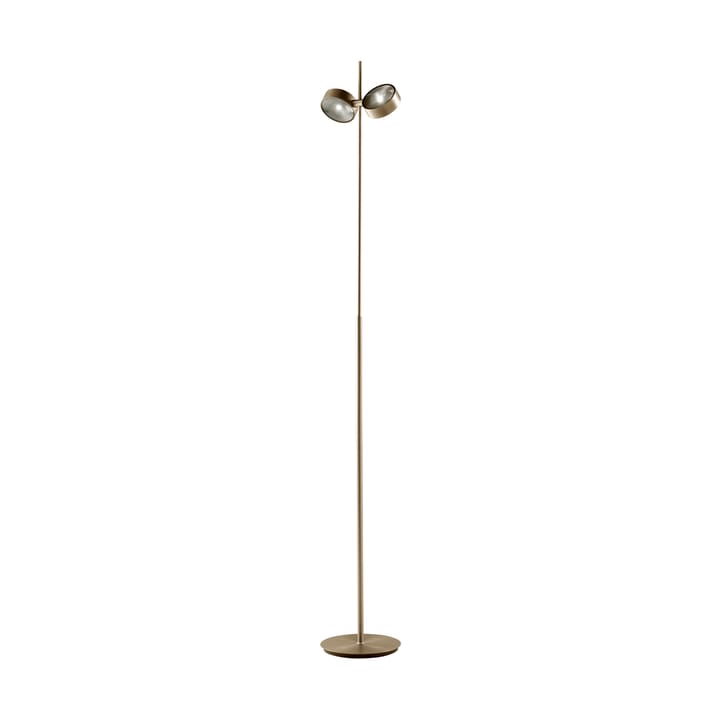 Lampada da terra Orbit, Ottone Light-Point