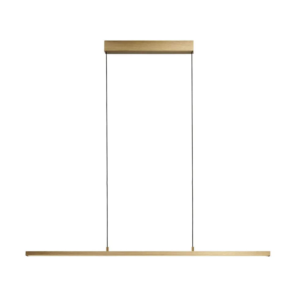 Lampadario Slim S1500, Ottone Light-Point