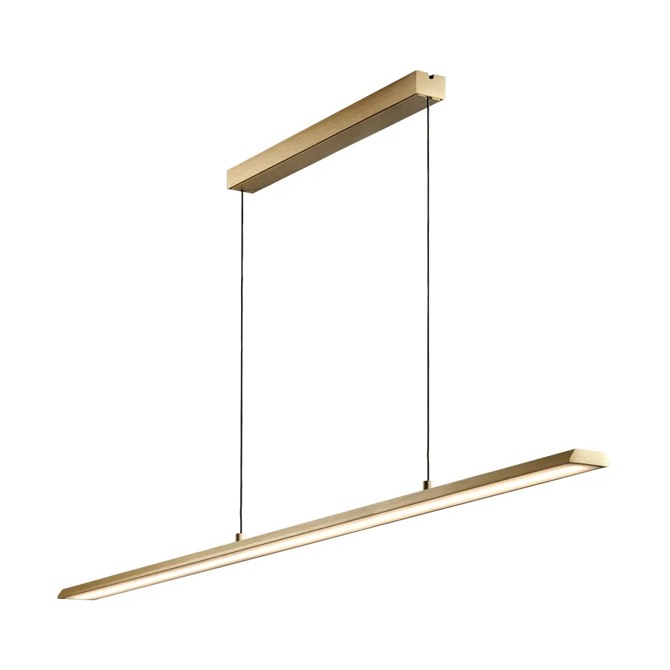 Lampadario Slim S1500, Ottone Light-Point