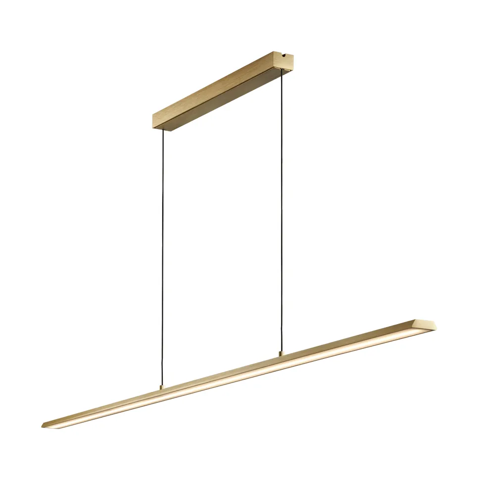 Lampadario Slim S1800, Ottone Light-Point