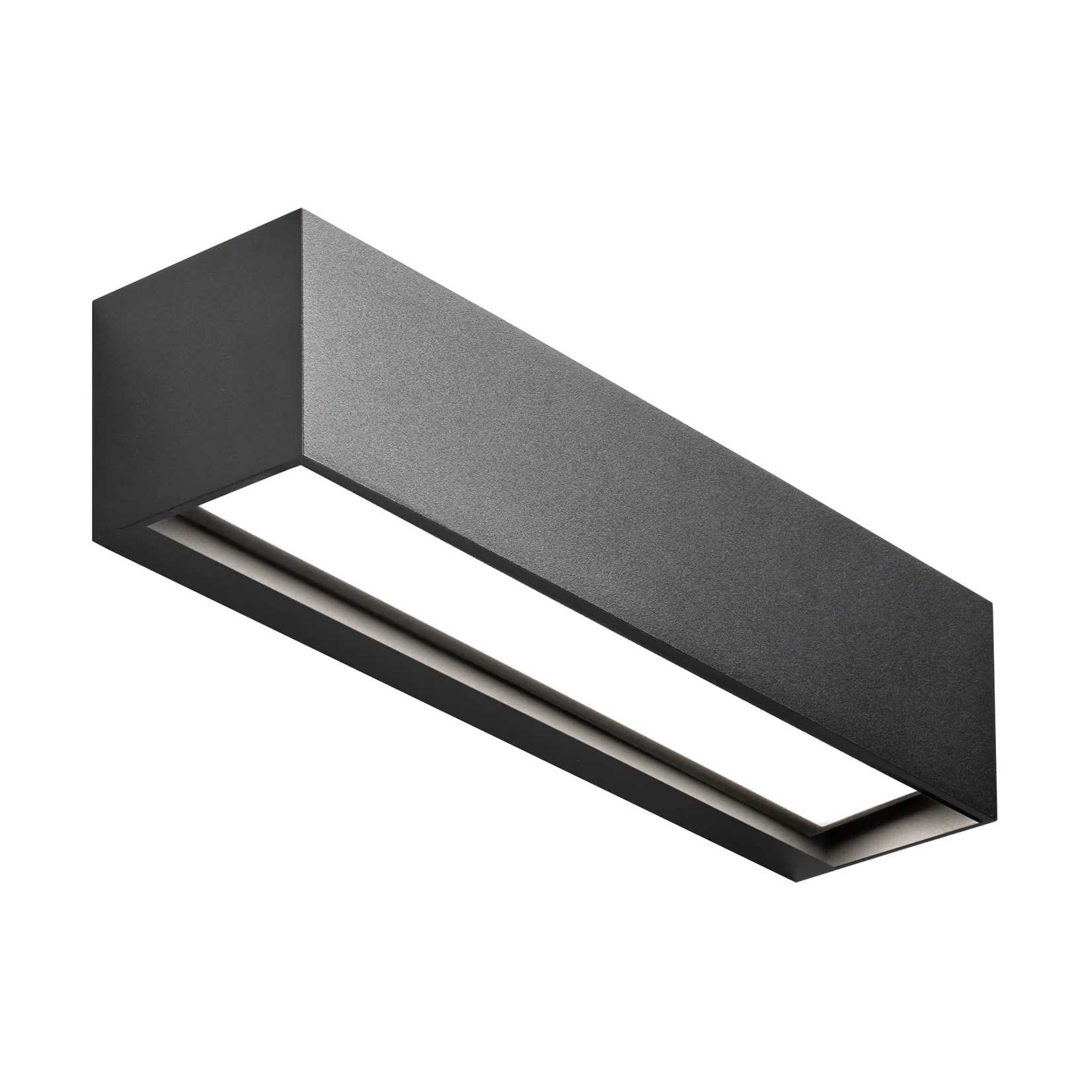 Linea W2 lampada da parete switch tune, Nero, 7x30 cm Light-Point