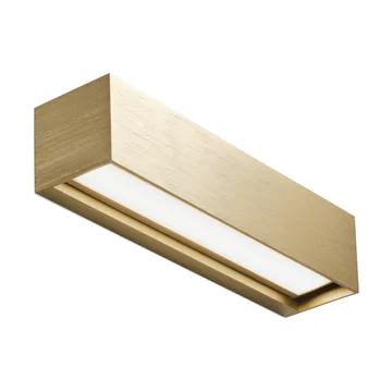 Linea W2 lampada da parete switch tune - Ottone, 7x30 cm - Light-Point