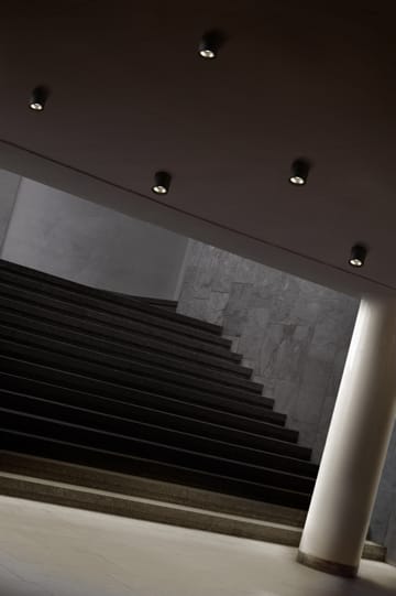 Punto luce Solo Round 2 - Black-white, 3000K - Light-Point