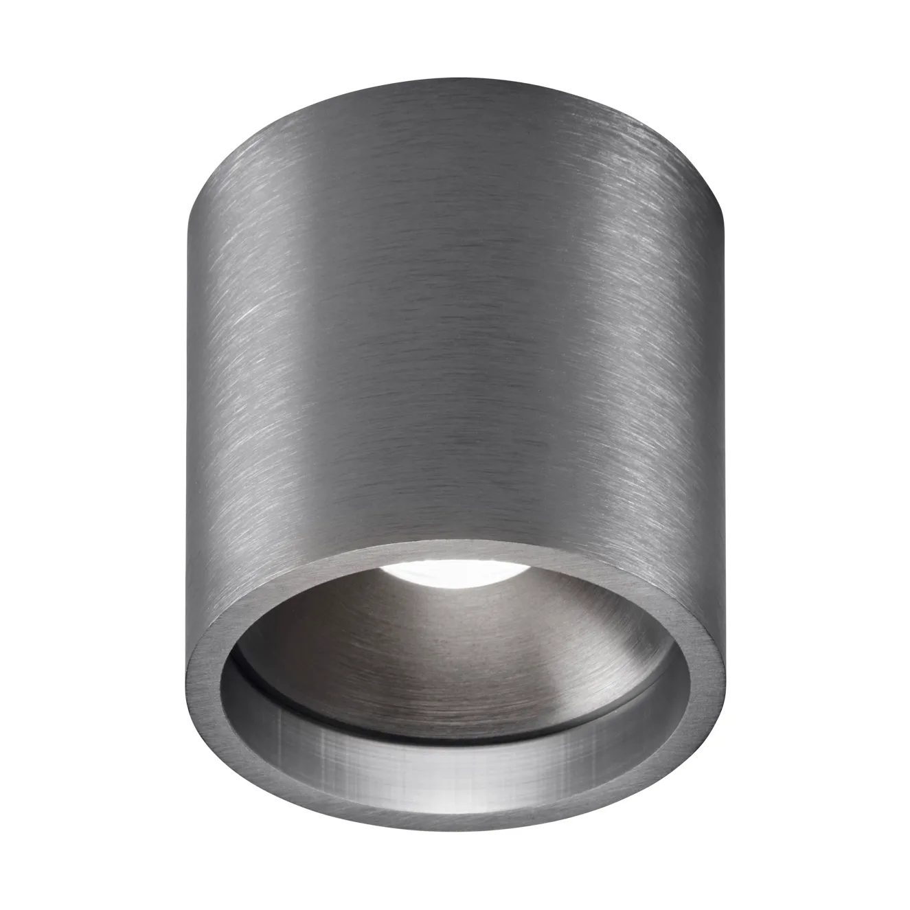 Punto luce Solo Round 2, Titanio Light-Point