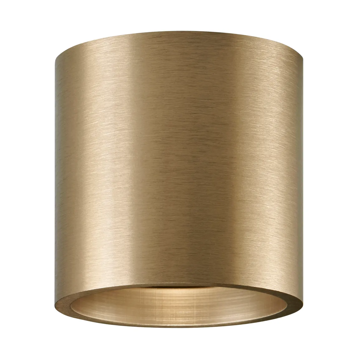 Punto luce Solo Round, Ottone Light-Point
