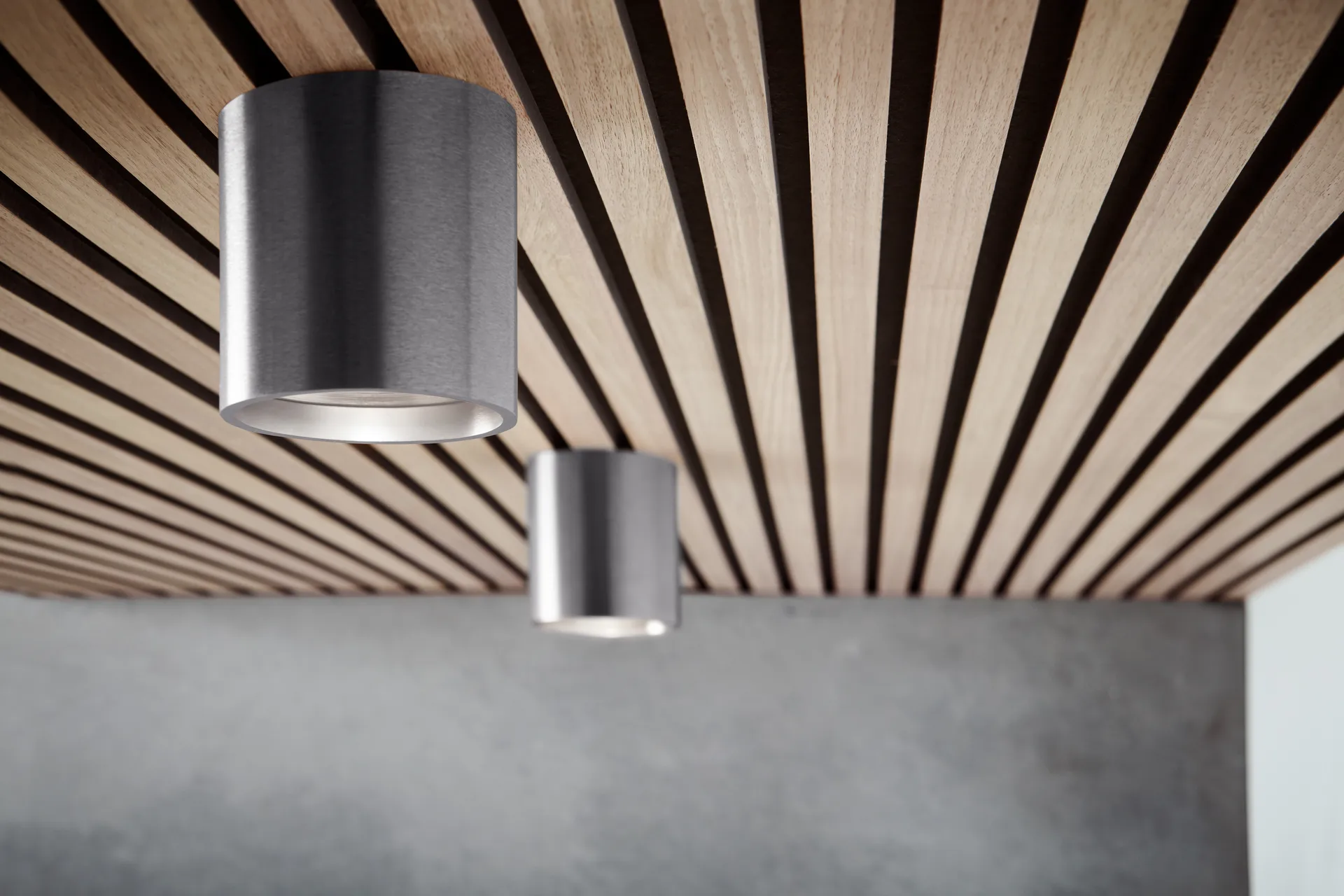 Punto luce Solo Round, Titanio Light-Point