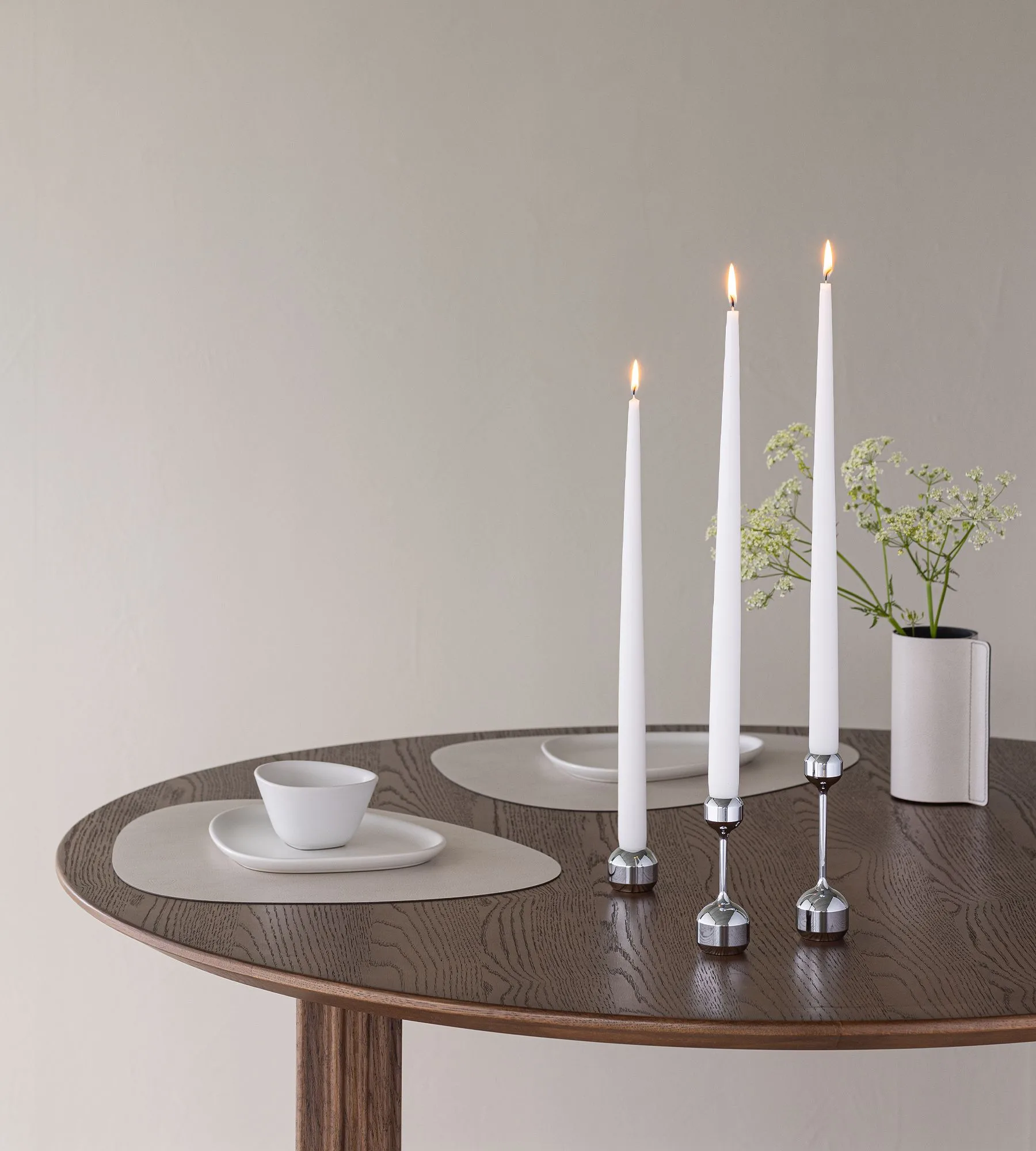 Candeliere Silhouette, 2 pezzi, Chrome LIND DNA