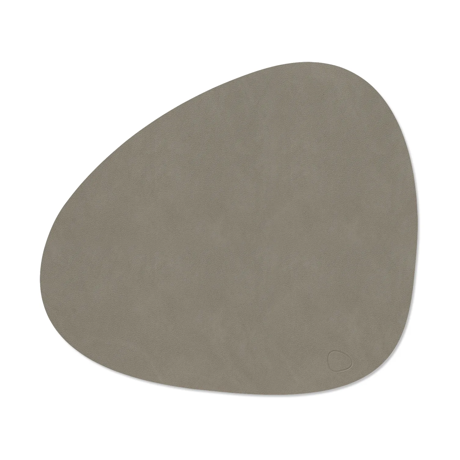 Nupo tovaglietta curve L, Flint grey LIND DNA