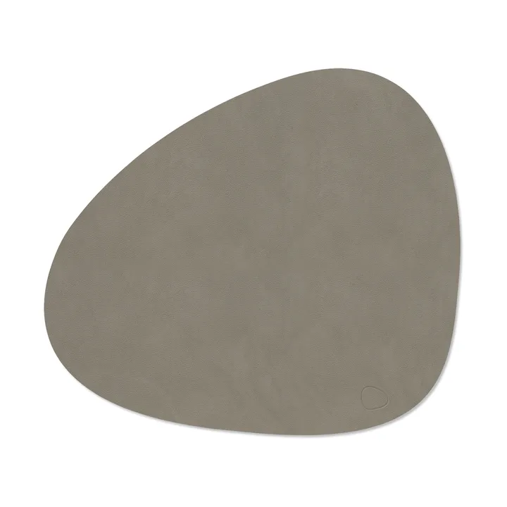 Nupo tovaglietta curve L - Flint grey - LIND DNA