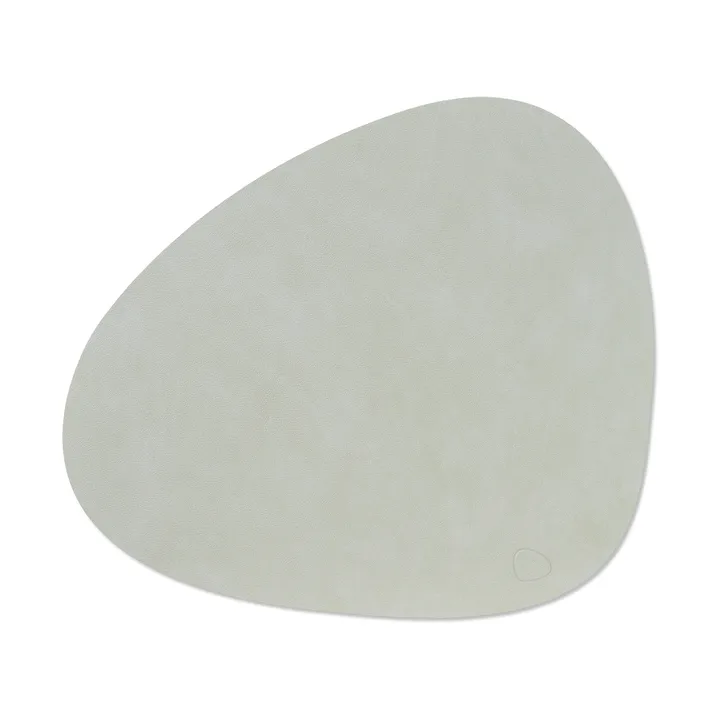 Nupo tovaglietta curve L - Metallic (grigio pietra) - LIND DNA