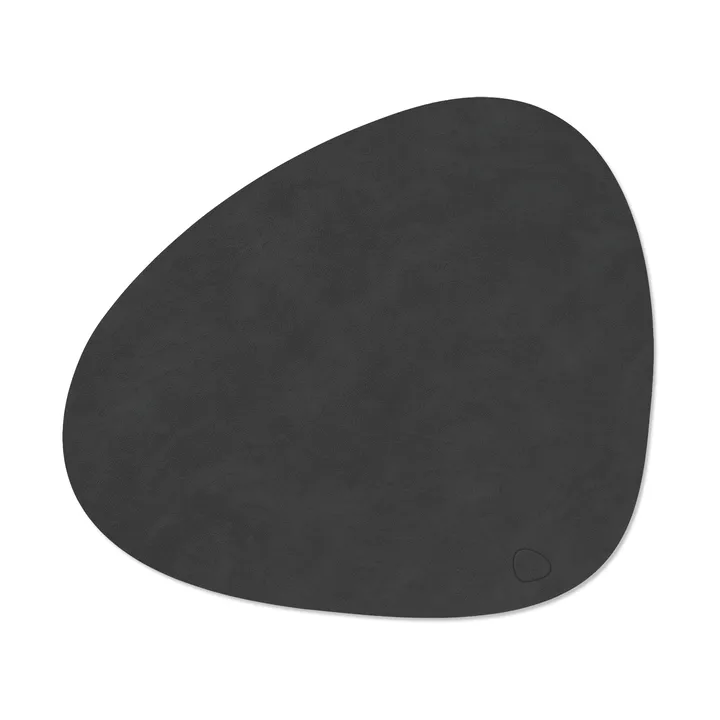 Nupo tovaglietta curve L - Nero - LIND DNA