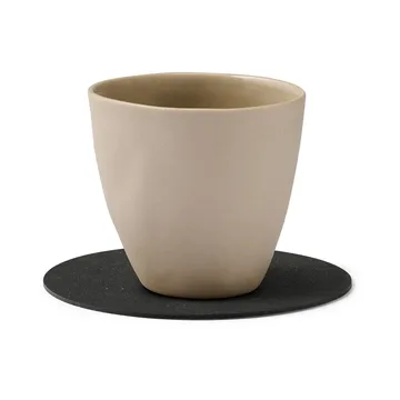 Sottobicchiere Core circolare - Flecked anthracite - LIND DNA
