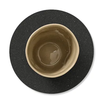 Sottobicchiere Core circolare - Flecked anthracite - LIND DNA