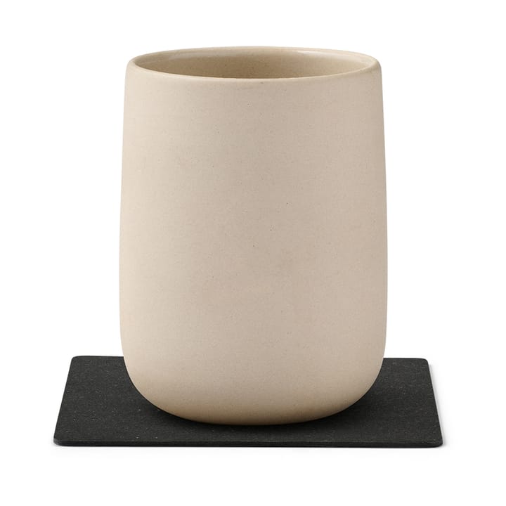 Sottobicchiere Core quadrato, Flecked anthracite LIND DNA