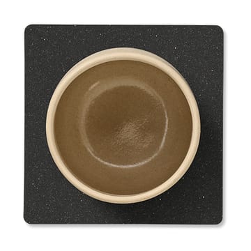 Sottobicchiere Core quadrato - Flecked anthracite - LIND DNA
