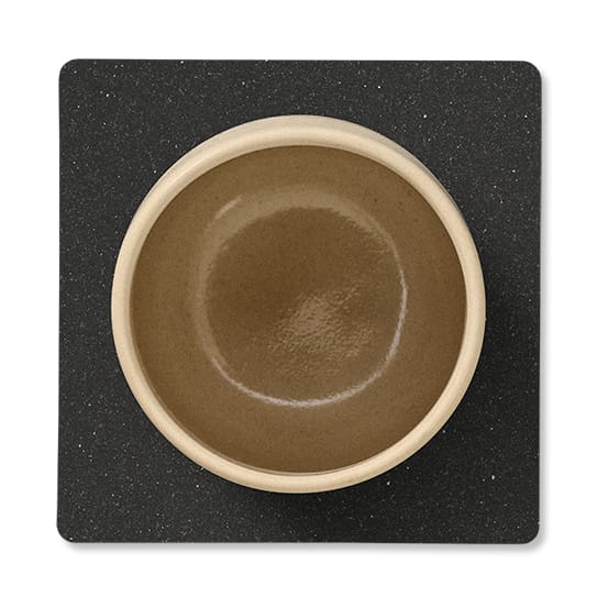 Sottobicchiere Core quadrato, Flecked anthracite LIND DNA