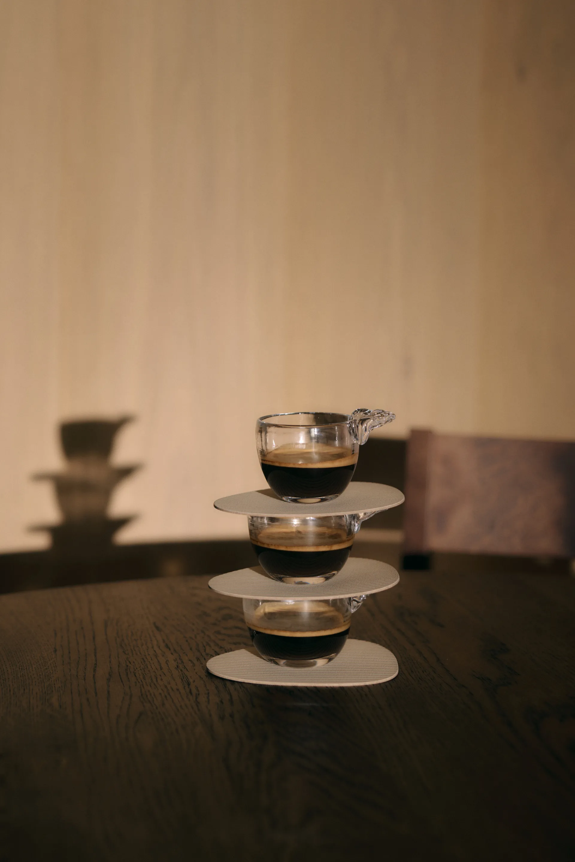 Sottobicchiere curvo Corduroy, Bianco puro LIND DNA