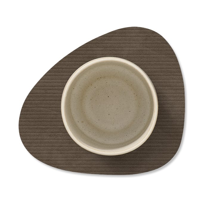 Sottobicchiere curvo Corduroy , Caviale LIND DNA