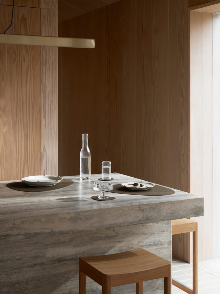 Sottobicchiere curvo Corduroy , Caviale LIND DNA