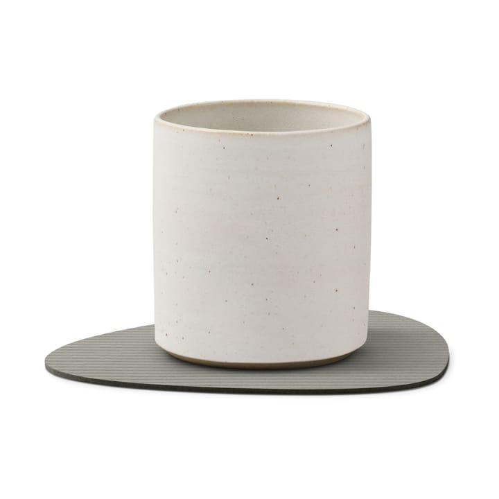 Sottobicchiere curvo Corduroy , Grigio chiaro LIND DNA