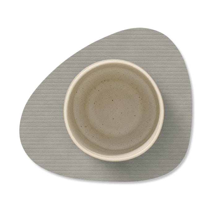 Sottobicchiere curvo Corduroy , Grigio chiaro LIND DNA