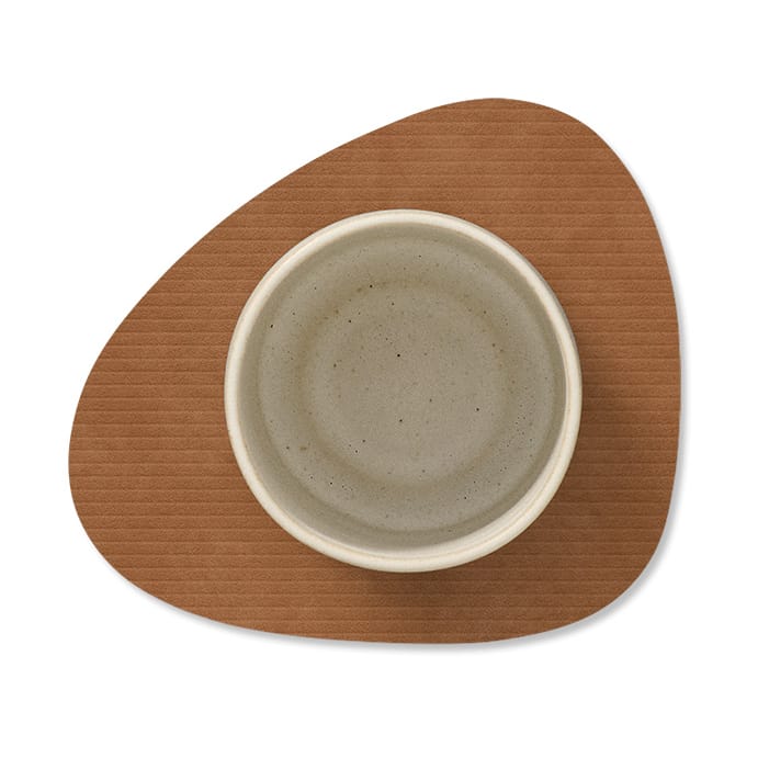Sottobicchiere curvo Corduroy , Natura LIND DNA